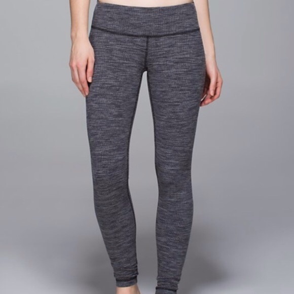 lululemon athletica Pants - Lululemon Diamond Jacquard Wunder Under Pants